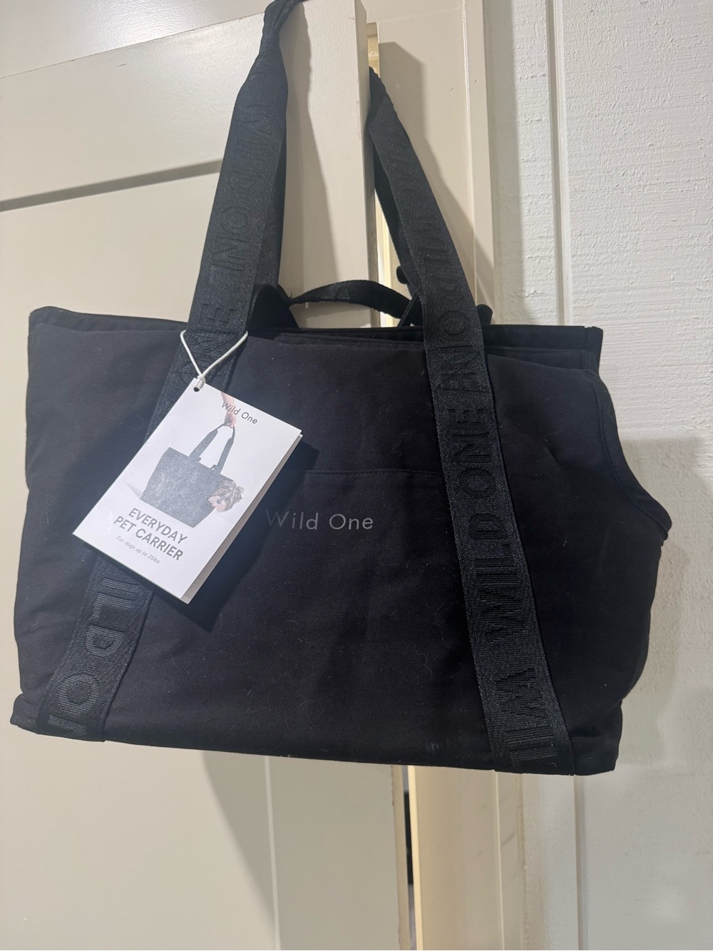 Wild One Everyday Pet Carrier - Black